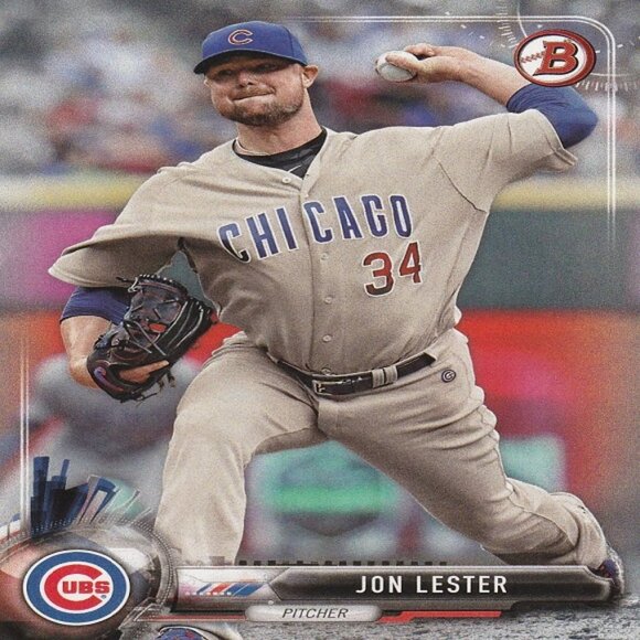 Jon Lester MLB Card Collection - 2 MLB Cards - Picture 2 of 3